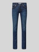 Pepe Jeans Slim Fit Jeans im 5-Pocket-Design Modell 'Hatch' in Blau, G...