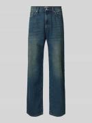 REVIEW Essentials Baggy Jeans in Vintage Waschung mit Tint in Blau, Gr...