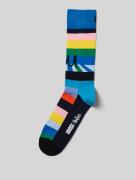 Happy Socks Socken mit Label-Print Modell 'Beatles' in Royal, Größe 41...