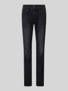 MAC Slim Fit Jeans mit 5-Pocket-Design Modell 'Rich' in Anthrazit, Grö...