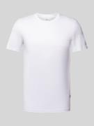 s.Oliver BLACK LABEL Regular Fit T-Shirt aus reiner Baumwolle in Weiss...