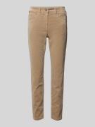 Luisa Cerano Regular Fit Jeans im 5-Pocket-Design in Camel, Größe 34