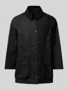 Barbour Oversized Wachsjacke Modell 'BEAUFORT WAX' in Black, Größe 40