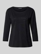 monari Longsleeve mit 3/4-Ärmel in Black, Größe 40