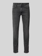 Jack & Jones Skinny Fit Jeans im 5-Pocket-Design Modell 'LIAM' in Anth...