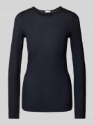 Hanro Longsleeve mit Rundhalsausschnitt in Black, Größe L