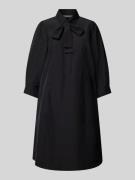 Christian Berg Woman Selection Knielanges Kleid mit Schluppe in Black,...