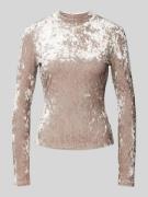 Marella Longsleeve mit Rundhalsausschnitt Modell 'BALERA' in Taupe, Gr...