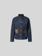 Billionaire Boys Club Jeansjacke mit Eingrifftaschen in Jeansblau, Grö...