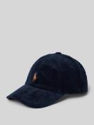 Polo Ralph Lauren Cap aus Cord mit Label-Stitching in Marine, Größe 1