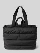 BOSS Tote Bag mit Steppnähten Modell 'Deva' in Black, Größe 1