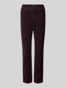 Angels Slim Fit Jeans im 5-Pocket-Design Modell Cici' in Aubergine, Gr...