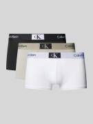 Calvin Klein Underwear Boxershorts mit elastischem Logo-Bund im 3er-Pa...