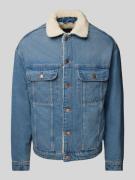 Only & Sons Jeansjacke mit Kentkragen Modell 'WILSON' in Jeansblau, Gr...