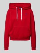 Polo Ralph Lauren Hoodie mit Känguru-Tasche in Rot, Größe L