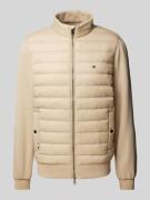 Tommy Hilfiger Steppjacke mit Stehkragen Modell 'MIX MEDIA' in Beige, ...