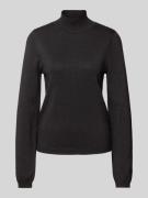 LOLLYS LAUNDRY Strickpullover mit Turtleneck Modell 'Beaumont' in Blac...