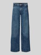 Pieces Low Rise Jeans aus hochwertigem Baumwoll-Mix mit weitem Bein Mo...