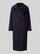 Weekend Max Mara Mantel mit Umlegekragen Modell 'RESINA' in Marine, Gr...