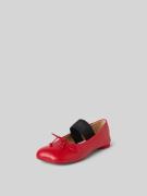 MM6 Maison Margiela Ballerinas mit Schnürverschluss in Rot, Größe 38