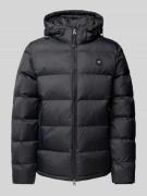 Gant Steppjacke mit Label-Patch in Black, Größe XL