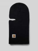 Carhartt Work In Progress Balaklava mit Label-Patch in Black, Größe 1