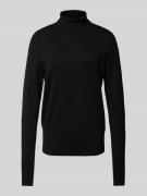 Christian Berg Woman Regular Fit Rollkragenpullover mit Viskose in Bla...