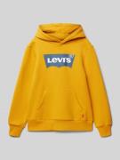 Levi’s® Kids Hoodie mit Kapuze in Senf, Größe 140