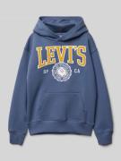 Levi’s® Kids Hoodie mit Kapuze in Rauchblau, Größe 140