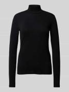 Weekend Max Mara Longsleeve mit Stehkragen Modell 'MULTIF' in Black, G...