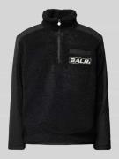 Balr. Regular Fit Fleecepullover mit Label-Stitching Modell 'The Club'...