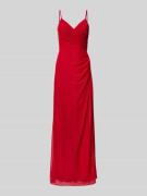 TROYDEN COLLECTION Abendkleid mit Herz-Ausschnitt in Rot, Größe 36