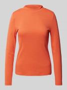 Christian Berg Woman Longsleeve mit Turtleneck in Terra, Größe M