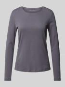 Christian Berg Woman Longsleeve mit Rundhalsausschnitt in Mittelgrau, ...