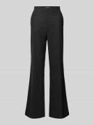 Christian Berg Woman Wide Leg Stoffhose mit Bügelfalten in Black, Größ...