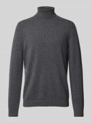 Christian Berg Men Strickpullover mit Rollkragen in Anthrazit Melange,...