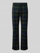 Christian Berg Men Regular Fit Pyjama-Hose aus reiner Baumwolle in Mar...