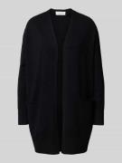 Christian Berg Woman Cardigan mit Taschen in Black, Größe L