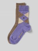 Burlington Socken mit Label-Detail Modell 'Everyday X-MAS' in Beige, G...