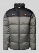 Ellesse Steppjacke mit Label-Stitchings Modell 'CALOROSO' in Mittelgra...