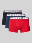 Guess Trunks mit elastischem Bund Modell 'BRIAN HERO' im 3er-Pack in O...