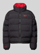 Helly Hansen Steppjacke mit Label-Print in Black, Größe L