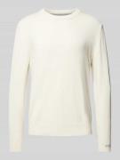 Pepe Jeans Strickpullover mit Rundhalsausschnitt Modell 'Andre' in Off...