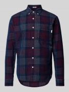 Pepe Jeans Freizeithemd mit Button-Down-Kragen Modell 'Marcus' in Mari...