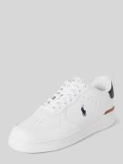 POLO RALPH LAUREN Low-Top Sneaker mit Leder Modell 'MASTERS' in Weiss,...