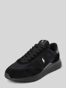 POLO RALPH LAUREN Sneaker mit Logo-Print Modell 'TRAIN 89' in Black, G...