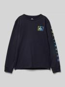 Quiksilver Longsleeve mit Rundhalsausschnitt Modell 'REVIVAL' in Marin...