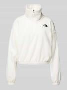 The North Face Cropped Sweatshirt mit Stehkragen Modell "Glacier" in O...