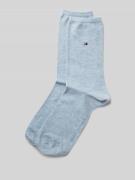 Tommy Hilfiger Socken im 2er-Pack in Hellblau, Größe 35-38