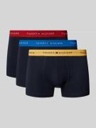 Tommy Hilfiger Trunks mit Label-Details im 3er-Pack in Marine, Größe X...